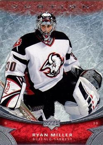 #107 Ryan Miller - Buffalo Sabres - 2006-07 Upper Deck Ovation Hockey