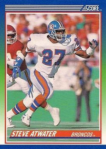#107 Steve Atwater - Denver Broncos - 1990 Score Football