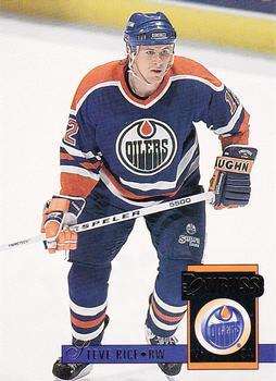 #107 Steve Rice - Edmonton Oilers - 1993-94 Donruss Hockey