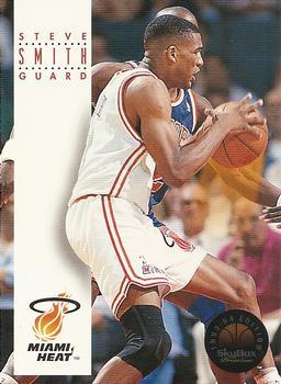 #107 Steve Smith - Miami Heat - 1993-94 SkyBox Premium Basketball