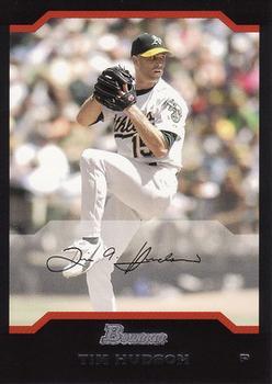 #107 Tim Hudson - Oakland Athletics - 2004 Bowman Baseball