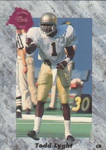 #107 Todd Lyght - Los Angeles Rams - 1991 Classic Four Sport