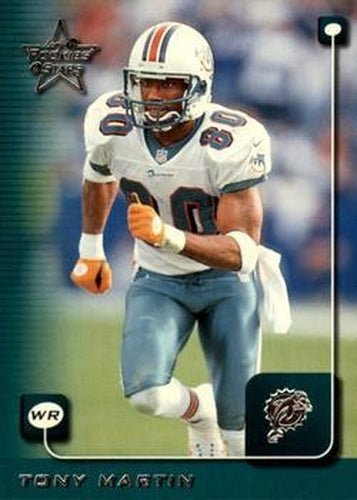 #107 Tony Martin - Miami Dolphins - 1999 Leaf Rookies & Stars Football