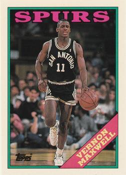 #107 Vernon Maxwell - San Antonio Spurs - 1992-93 Topps Archives Basketball