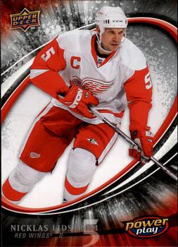 #107 Nicklas Lidstrom - Detroit Red Wings - 2008-09 Upper Deck Power Play Box Set Hockey