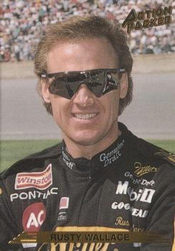 #107 Rusty Wallace - Penske Racing South - 1993 Action Packed Racing