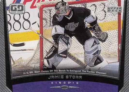 #107 Jamie Storr - Los Angeles Kings - 1998-99 Upper Deck Hockey