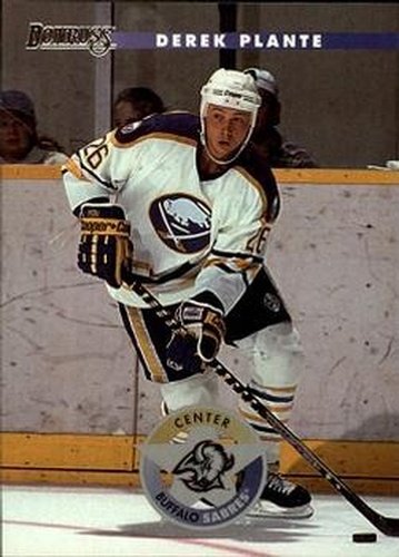 #107 Derek Plante - Buffalo Sabres - 1996-97 Donruss Hockey