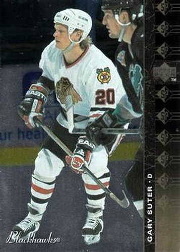#SP-107 Gary Suter - Chicago Blackhawks - 1994-95 Upper Deck Hockey - SP