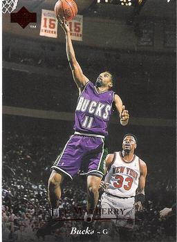 #107 Lee Mayberry - Milwaukee Bucks - 1995-96 Upper Deck Basketball