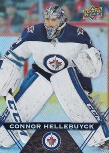 #107 Connor Hellebuyck - Winnipeg Jets - 2018-19 Upper Deck Tim Hortons Hockey