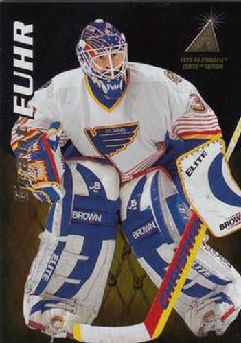 #107 Grant Fuhr - St. Louis Blues - 1995-96 Zenith Hockey