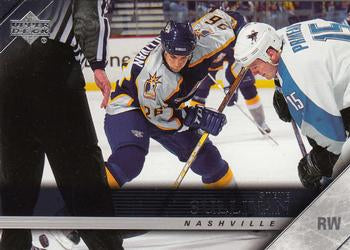 #107 Steve Sullivan - Nashville Predators - 2005-06 Upper Deck Hockey