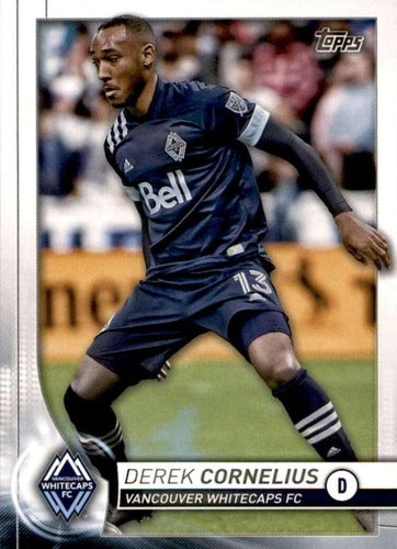 #107 Derek Cornelius - Vancouver Whitecaps FC - 2020 Topps MLS Soccer