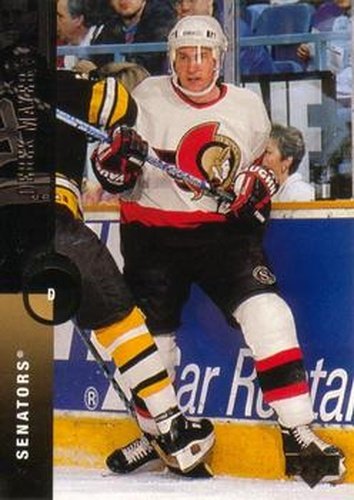 #107 Derek Mayer - Ottawa Senators - 1994-95 Upper Deck Hockey