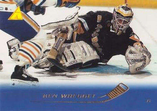 #107 Ken Wregget - Pittsburgh Penguins - 1995-96 Pinnacle Hockey
