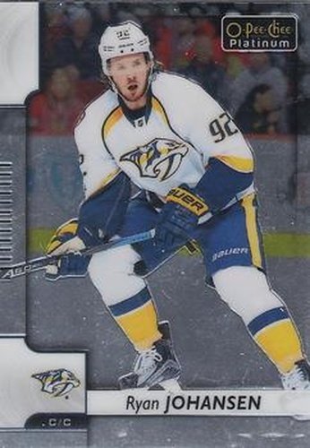 #107 Ryan Johansen - Nashville Predators - 2017-18 O-Pee-Chee Platinum Hockey
