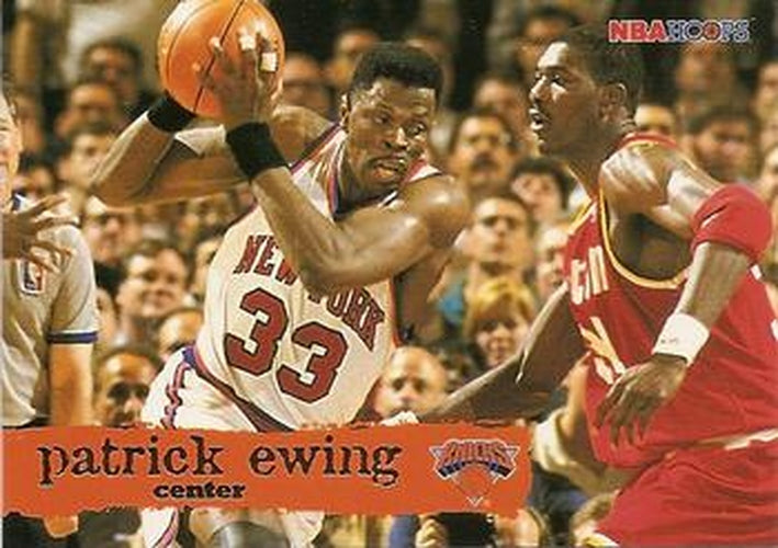 #107 Patrick Ewing - New York Knicks - 1995-96 Hoops Basketball