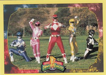 #107 Go Go Power Rangers - 1994 Collect-A-Card Power Rangers