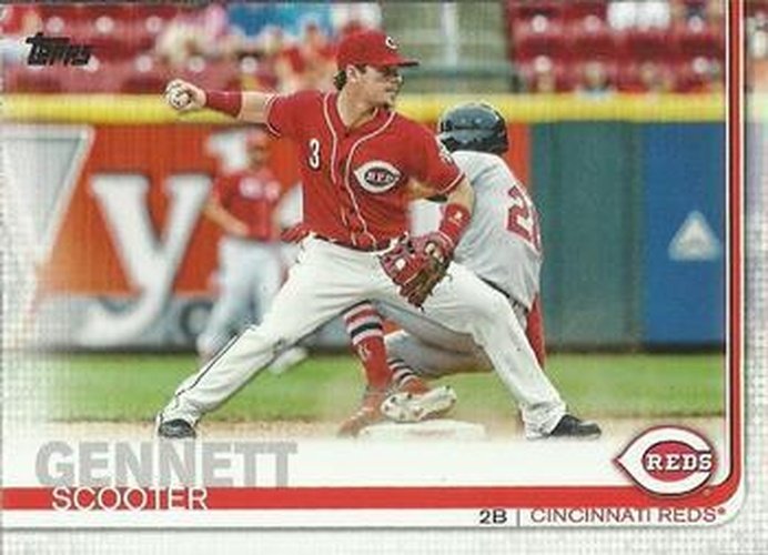 #107b Scooter Gennett - Cincinnati Reds - 2019 Topps Baseball
