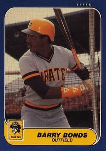 #U-14 Barry Bonds - Pittsburgh Pirates - 1986 Fleer Update Baseball