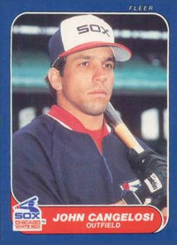 #U-19 John Cangelosi - Chicago White Sox - 1986 Fleer Update Baseball
