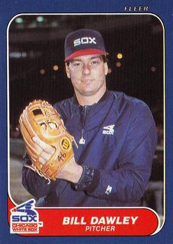 #U-32 Bill Dawley - Chicago White Sox - 1986 Fleer Update Baseball