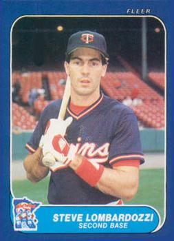 #U-68 Steve Lombardozzi - Minnesota Twins - 1986 Fleer Update Baseball