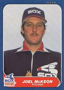 #U-75 Joel McKeon - Chicago White Sox - 1986 Fleer Update Baseball