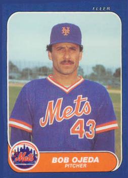 #U-84 Bob Ojeda - New York Mets - 1986 Fleer Update Baseball