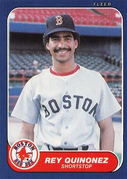 #U-93 Rey Quinonez - Boston Red Sox - 1986 Fleer Update Baseball