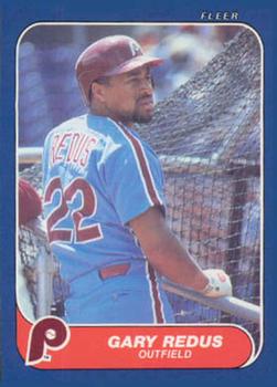 #U-94 Gary Redus - Philadelphia Phillies - 1986 Fleer Update Baseball