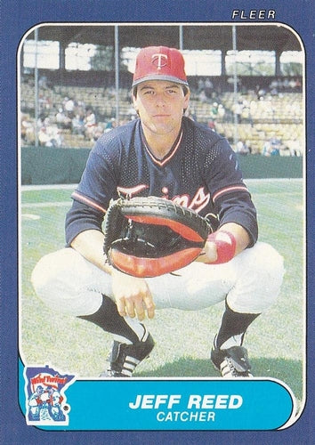 #U-95 Jeff Reed - Minnesota Twins - 1986 Fleer Update Baseball