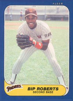 #U-96 Bip Roberts - San Diego Padres - 1986 Fleer Update Baseball