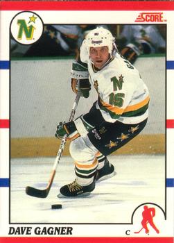 #108 Dave Gagner - Minnesota North Stars - 1990-91 Score Canadian Hockey