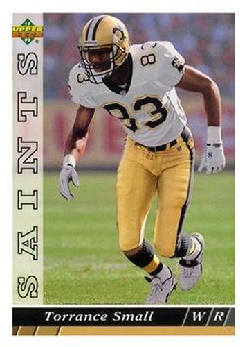 #108 Torrance Small - New Orleans Saints - 1993 Upper Deck Football