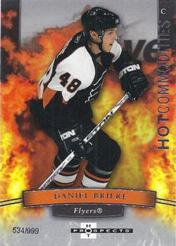 #108 Daniel Briere - Philadelphia Flyers - 2007-08 Fleer Hot Prospects Hockey