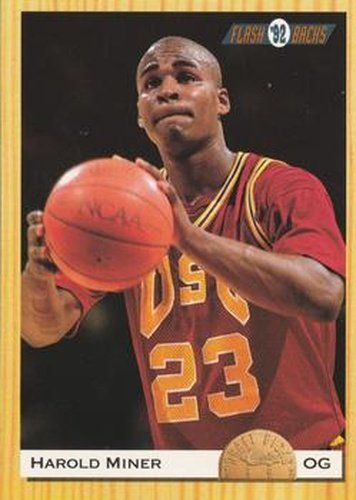 #108 Harold Miner - USC Trojans / Miami Heat - 1993 Classic Draft Picks Basketball