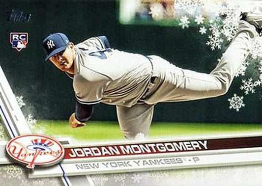 #HMW108 Jordan Montgomery - New York Yankees - 2017 Topps Holiday Baseball