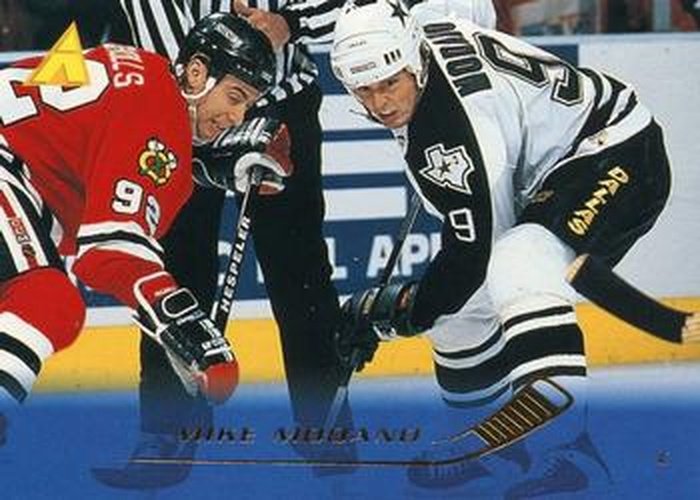 #108 Mike Modano - Dallas Stars - 1995-96 Pinnacle Hockey
