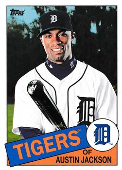 #108 Austin Jackson - Detroit Tigers - 2013 Topps Archives Baseball