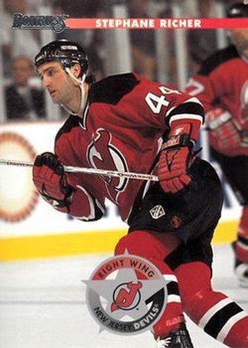 #108 Stephane Richer - New Jersey Devils - 1996-97 Donruss Hockey