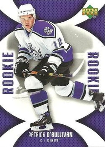 #108 Patrick O'Sullivan - Los Angeles Kings - 2006-07 Upper Deck Mini Jersey Hockey