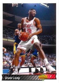 #108 Grant Long - Miami Heat - 1992-93 Upper Deck Basketball