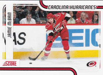 #108 Jamie McBain - Carolina Hurricanes - 2011-12 Score Hockey