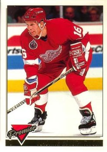 #108 Vladimir Konstantinov - Detroit Red Wings - 1993-94 O-Pee-Chee Premier Hockey - Gold