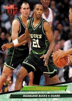 #108 Alvin Robertson - Milwaukee Bucks - 1992-93 Ultra Basketball