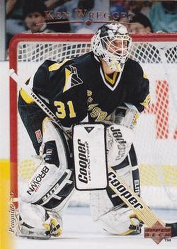 #108 Ken Wregget - Pittsburgh Penguins - 1995-96 Upper Deck Hockey