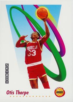 #108 Otis Thorpe - Houston Rockets - 1991-92 SkyBox Basketball