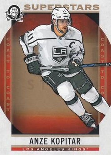 #108 Anze Kopitar - Los Angeles Kings - 2018-19 O-Pee-Chee Coast to Coast Hockey